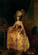 Zacarias Gonzalez Velazquez Portrait of Maria Luisa de Parma oil painting on canvas